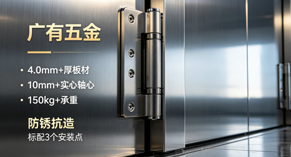 工厂大门频繁坏、反复修？问题出在合页上！|6t体育五金重型合页&东莞合页